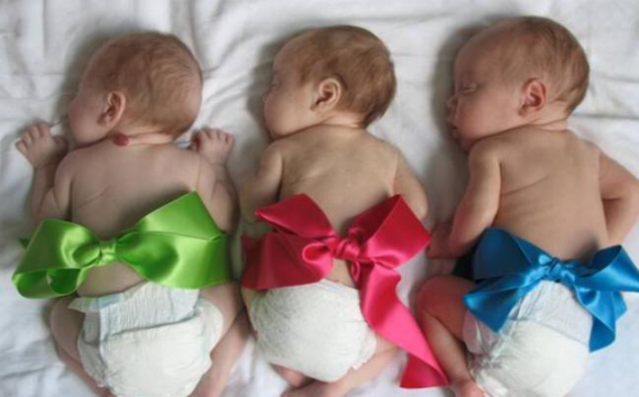 У Луцьку народилася перша цьогоріч трійня